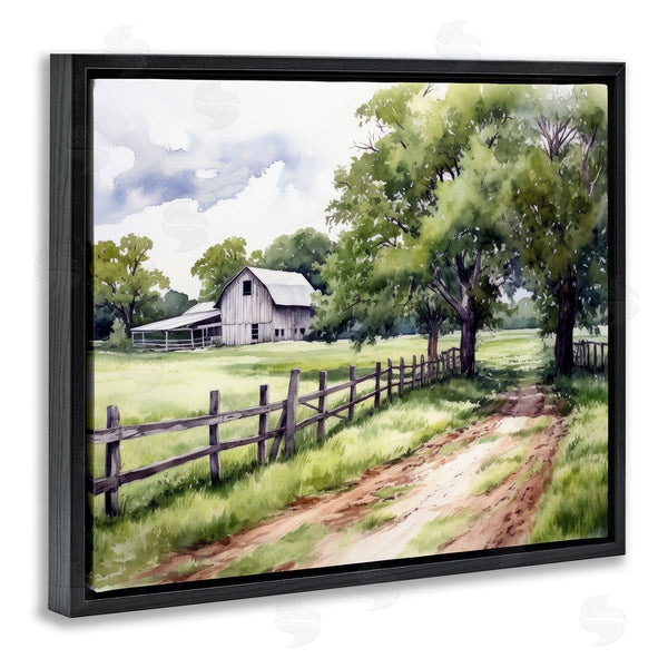 Stupell Industries Ray Powers | Countryside Cottage Painting