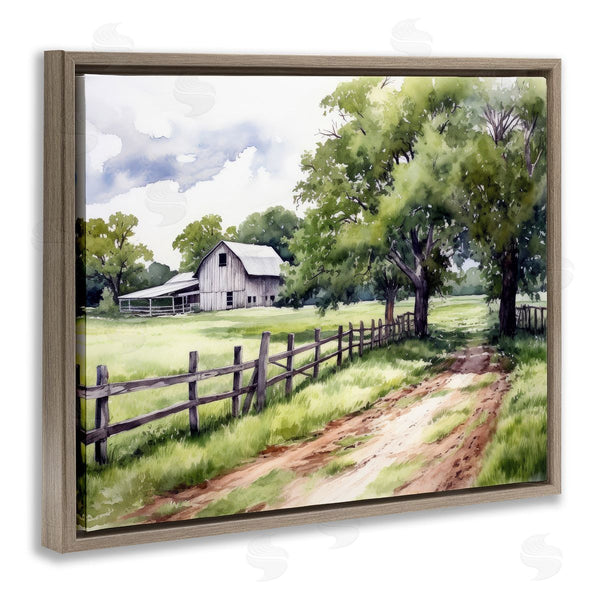 Stupell Industries Ray Powers | Countryside Cottage Painting