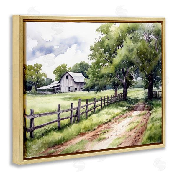 Stupell Industries Ray Powers | Countryside Cottage Painting