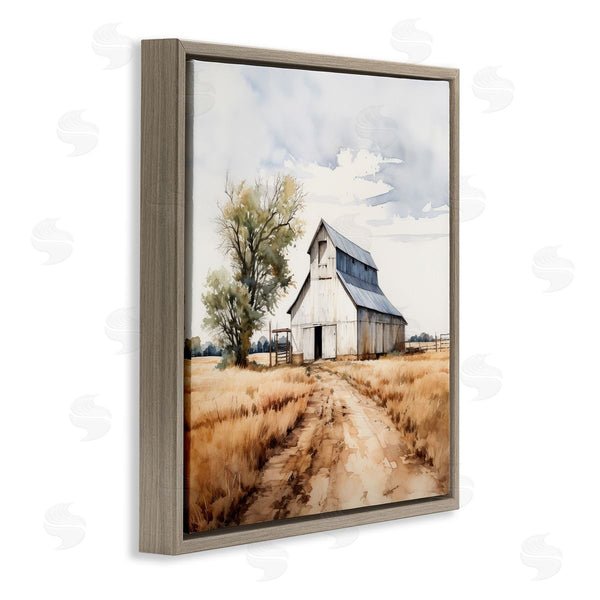 Stupell Industries Ray Powers | Farmhouse Barn Landscape