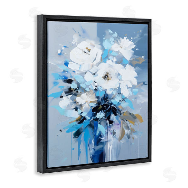 Stupell Industries Ray Powers | Flower With Modern Drip