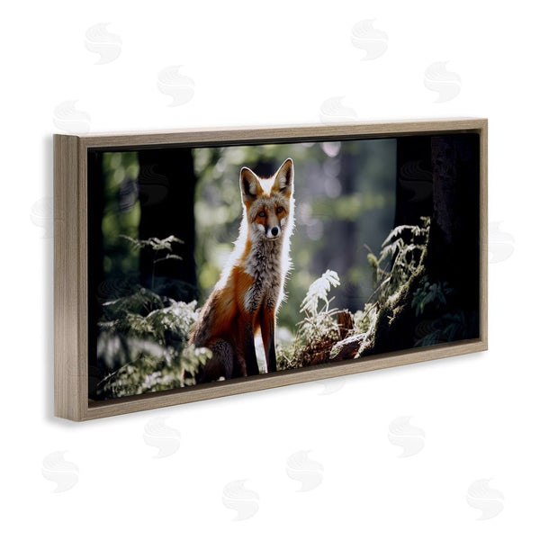 Stupell Industries Ray Powers | Fox Under Sun Rays Wall Art