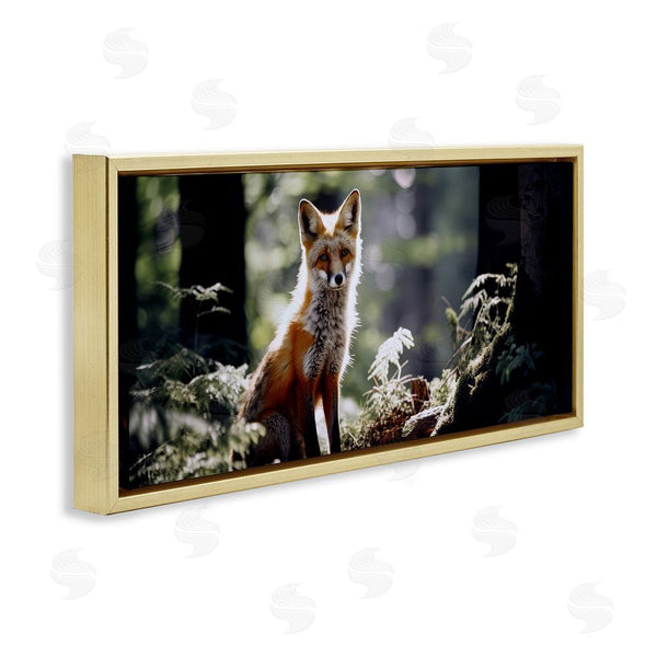 Stupell Industries Ray Powers | Fox Under Sun Rays Wall Art