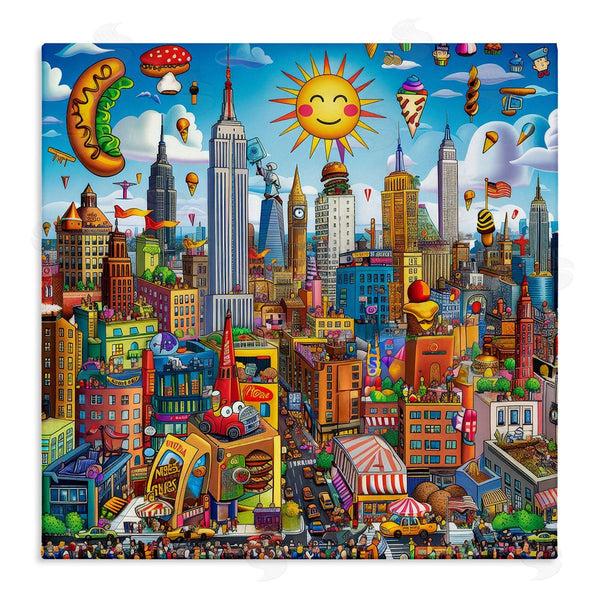 stupell industries Ray Powers | Fun Zany Cityscape Wall Art