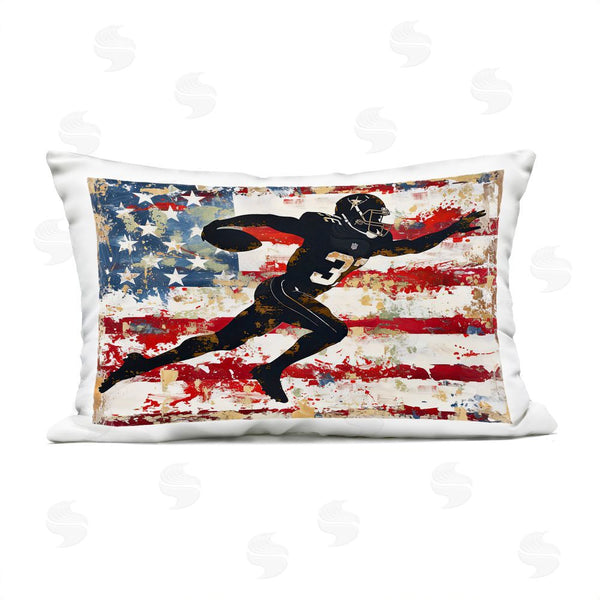 Stupell Industries Ray Powers | Gridiron Glory Player Throw Pillow