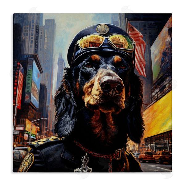 stupell industries Ray Powers | Military Dog Portrait