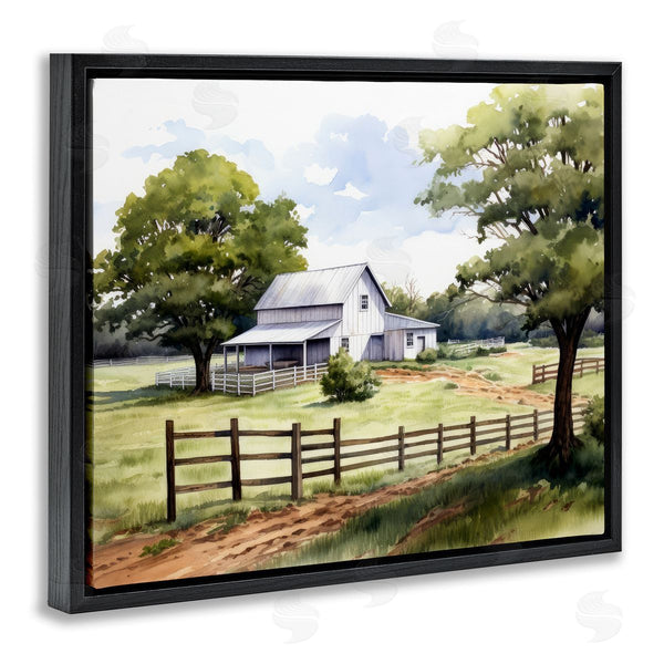 Stupell Industries Ray Powers | Rural Cottage Painting