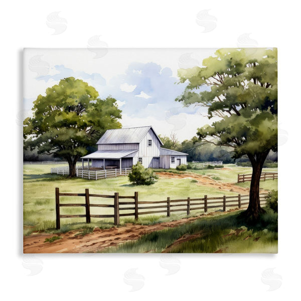 stupell industries Ray Powers | Rural Cottage Painting