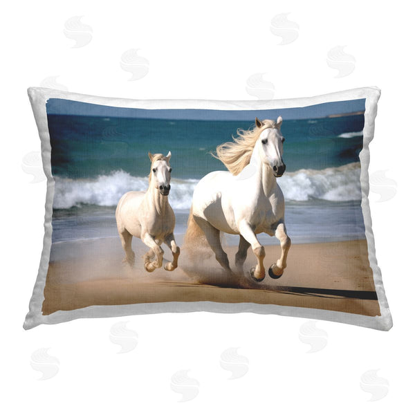 stupell industries Ray Powers | Seaside Galloping Horses
