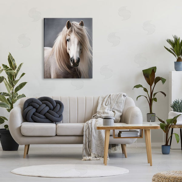 Stupell Industries Ray Powers | Silky Haired Horse Wall Art