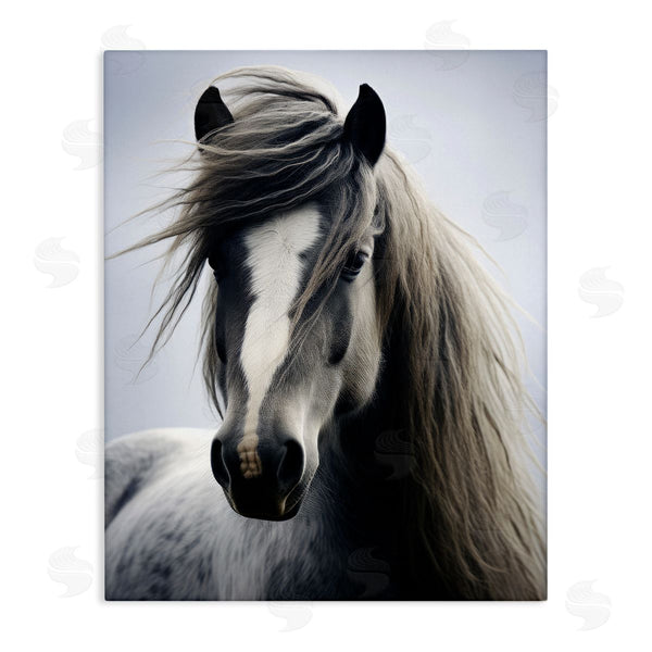 stupell industries Ray Powers | Windblown Horse Mane Wall Art