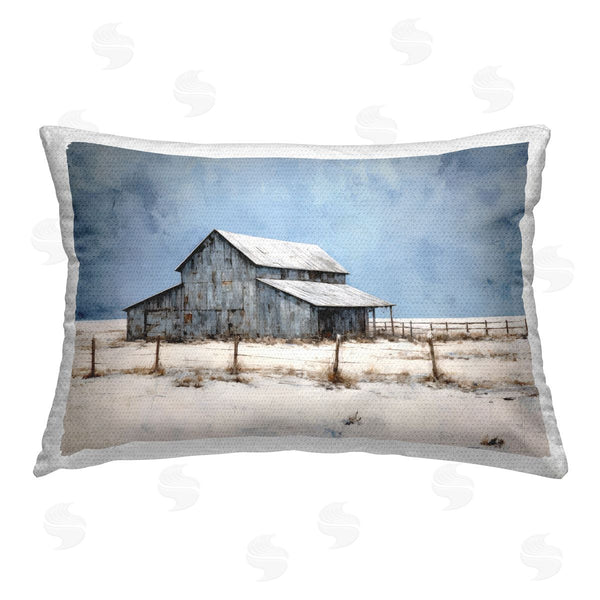 Stupell Industries Ray Powers | Winter Barn Landscape
