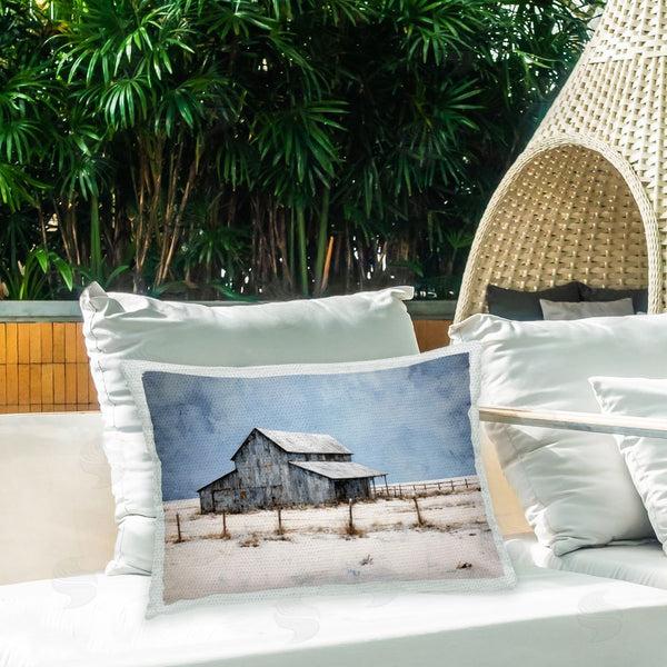 Stupell Industries Ray Powers | Winter Barn Landscape