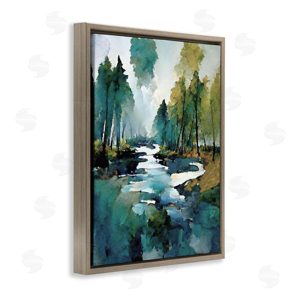 Stupell Industries Ray Powers | Woodland Creek Painting Wall Art