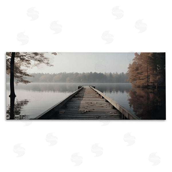 stupell industries Ray Powers | Woodland Lake Dock Wall Art