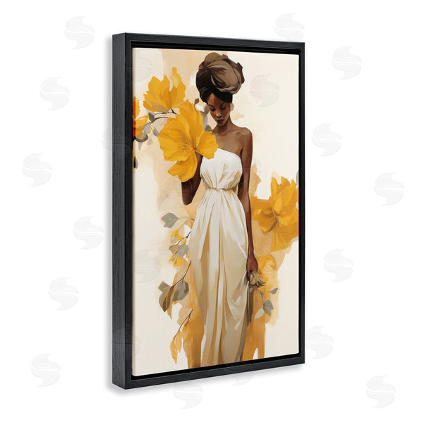 Stupell Industries Raymond Powers | Elegant Floral Woman Wall Art