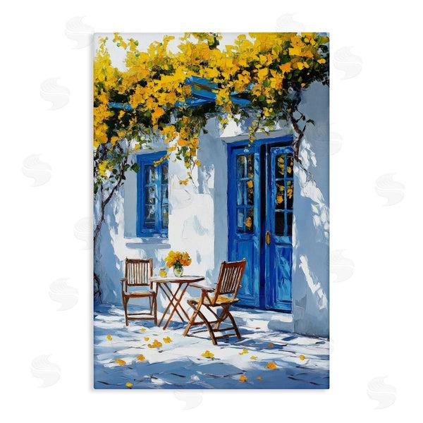 stupell industries Raymond Powers | Sunlit Afternoon Patio