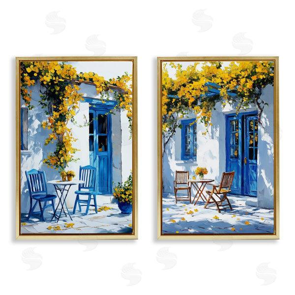 Stupell Industries Raymond Powers | Sunny Afternoon Patio