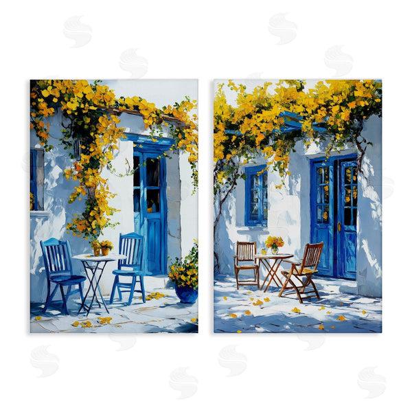 stupell industries Raymond Powers | Sunny Afternoon Patio