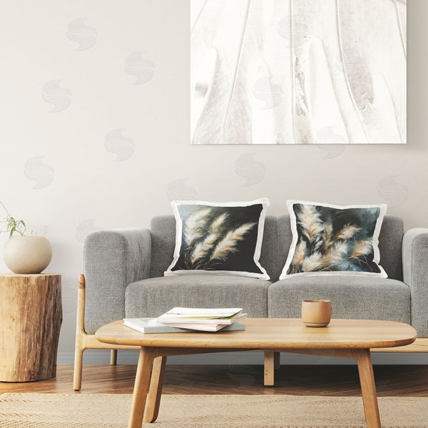 Stupell Industries Raymond Powers | Windblown Wheat Bunches Printed Throw Pillow Set