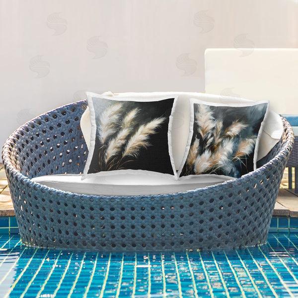 Stupell Industries Raymond Powers | Windblown Wheat Bunches Printed Throw Pillow Set