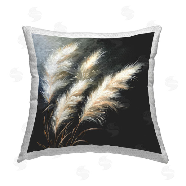 Stupell Industries Raymond Powers | Wispy Wheat Stalks Printed Throw Pillow