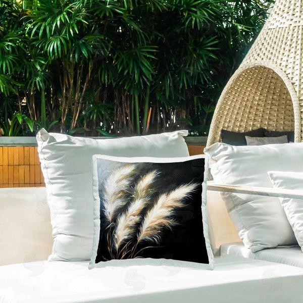 Stupell Industries Raymond Powers | Wispy Wheat Stalks Printed Throw Pillow