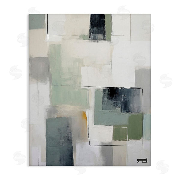 stupell industries RB | Abstract Grey Shapes Wall Art