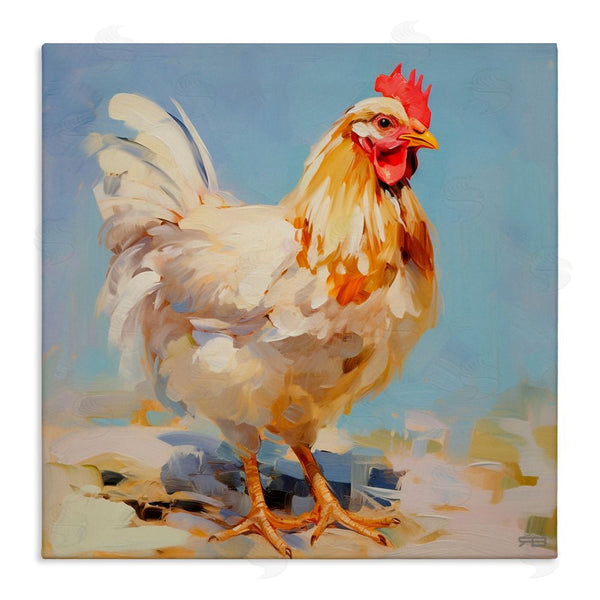 stupell industries RB | Abstract Hen Portrait Wall Art