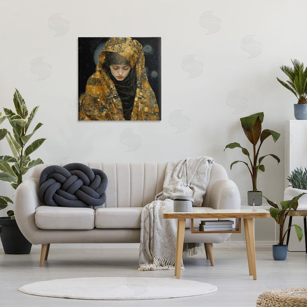 Stupell Industries RB | Astral Geometric Portrait Wall Art