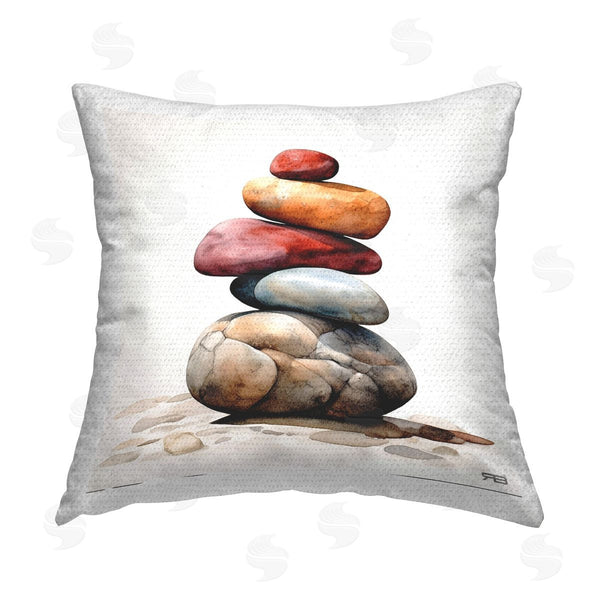 Stupell Industries RB | Balancing Rock Stack Printed Throw Pillow
