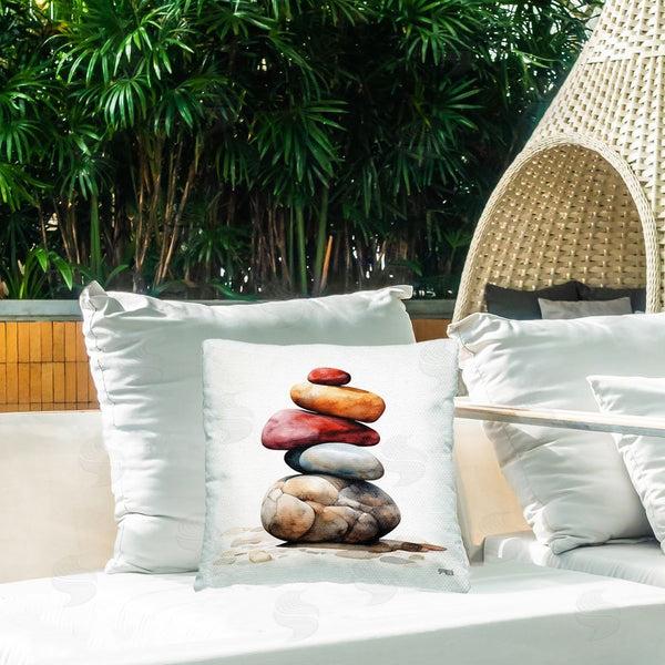 Stupell Industries RB | Balancing Rock Stack Printed Throw Pillow