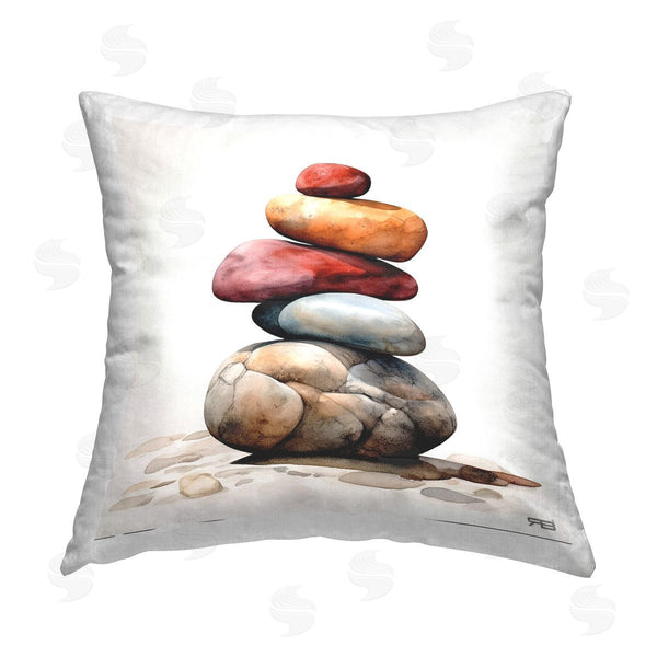 stupell industries RB | Balancing Rock Stack Printed Throw Pillow