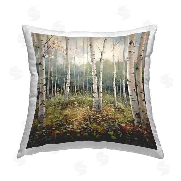 stupell industries RB | Birch Forest Grove Printed Throw Pillow