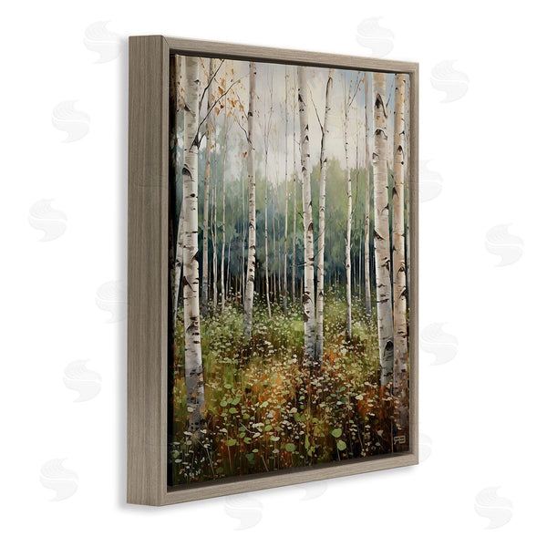 Stupell Industries RB | Birch Forest Vegetation Wall Art