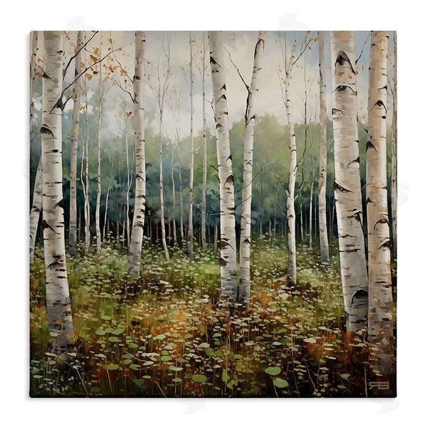 stupell industries RB | Birch Forest Vegetation Wall Art