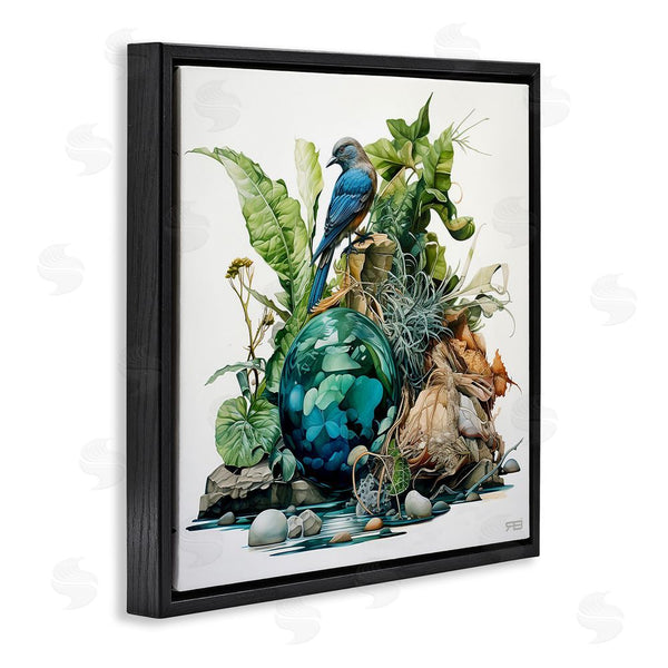 Stupell Industries RB | Bird With Forest Nature Wall Art