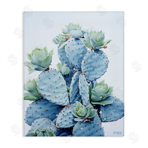 stupell industries RB | Blooming Succulents & Cactus Wall Art
