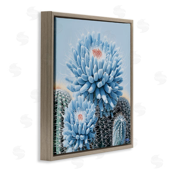 Stupell Industries RB | Blue Cactus Botanicals Wall Art