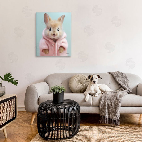 Stupell Industries RB | Bunny In Cozy Sweater Wall Art