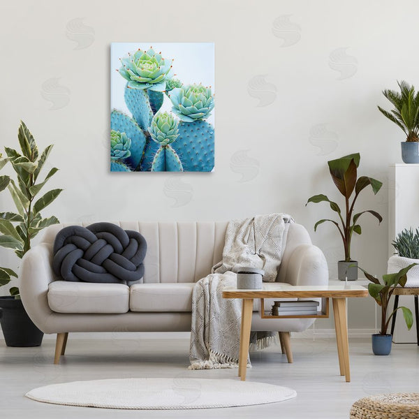 Stupell Industries RB | Cactus With Succulent Blooms Wall Art