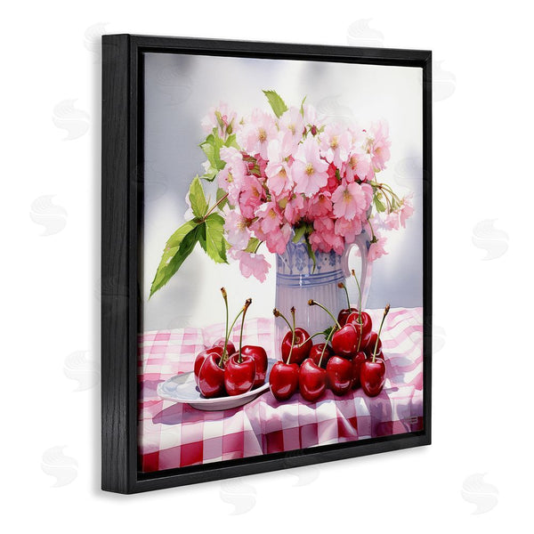 Stupell Industries RB | Cherries & Blossoms Bouquet Wall Art