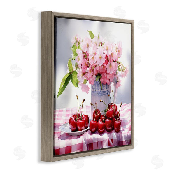 Stupell Industries RB | Cherries & Blossoms Bouquet Wall Art