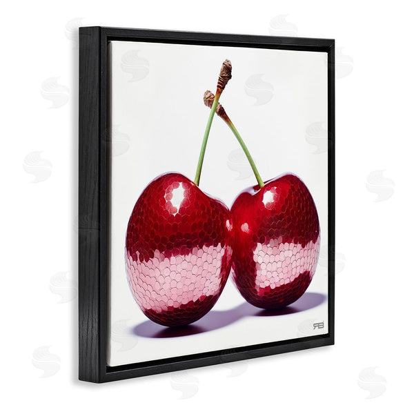 Stupell Industries RB | Cherries With Reflection Wall Art