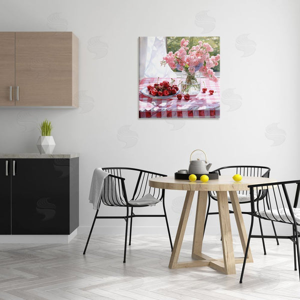 Stupell Industries RB | Cherry Blossoms & Fruits Wall Art