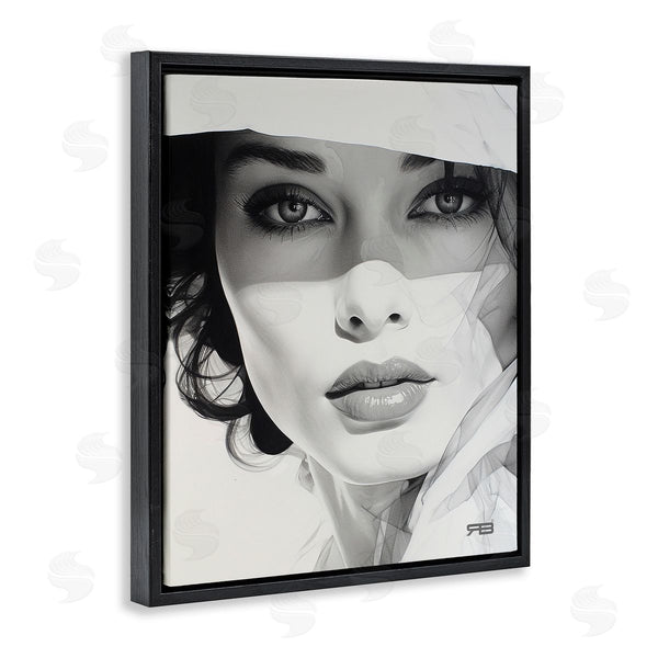Stupell Industries RB | Close Up Fashion Portrait Wall Art