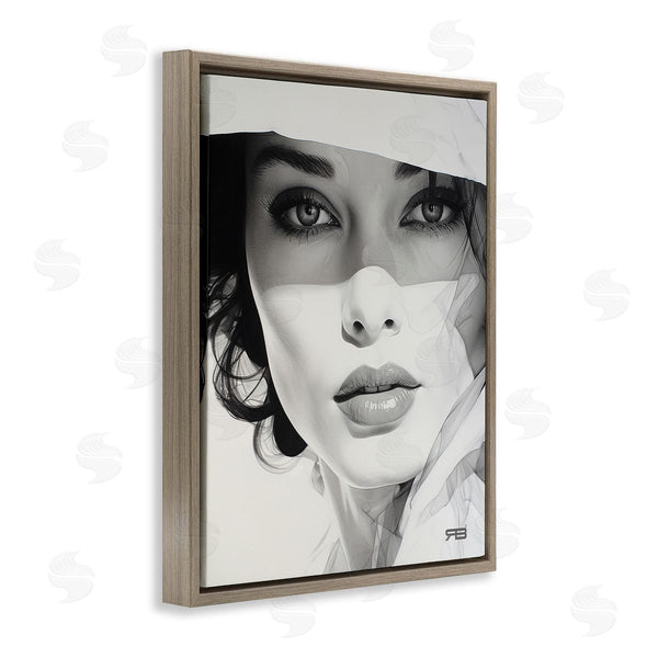 Stupell Industries RB | Close Up Fashion Portrait Wall Art