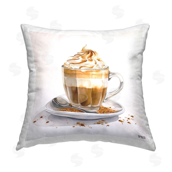 stupell industries RB | Coffee Dessert Mug Printed Throw Pillow