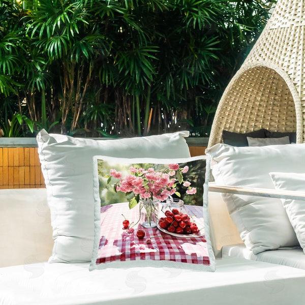 Stupell Industries RB | Country Fruits Bouquet Printed Throw Pillow