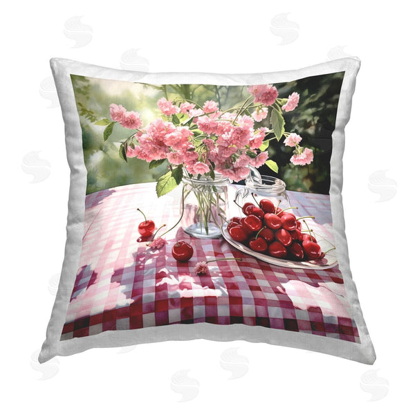 stupell industries RB | Country Fruits Bouquet Printed Throw Pillow